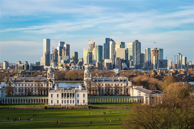 View of London